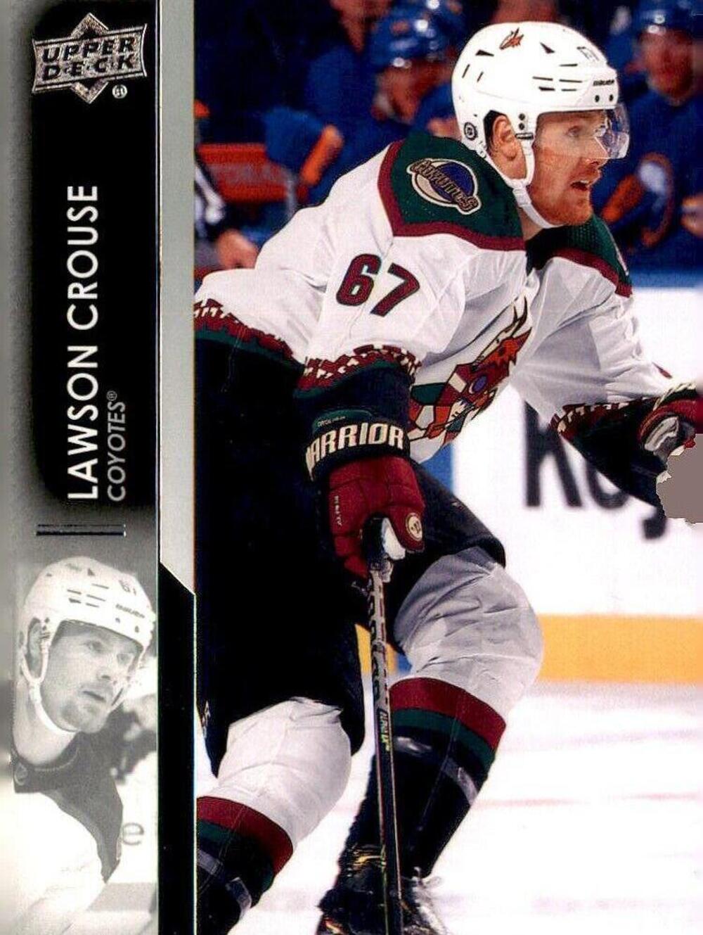 Lawson Crouse 2021-22 Upper Deck Series 2 Hockey Card #257 Coyotes